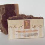 Moroccan Sandalwood Shea Butter Soap With Honey..